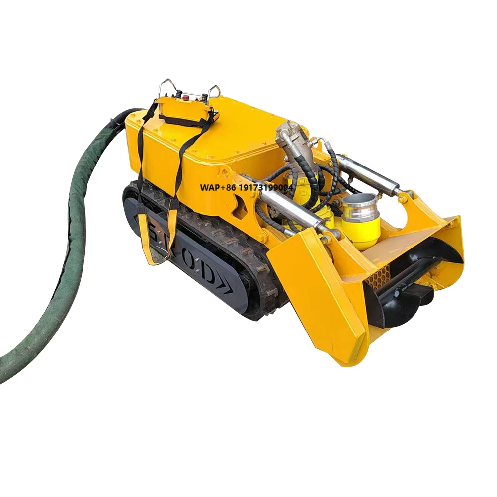 Robot Track - روبوت تجريف صناعي تجاري بمسار مطاطي