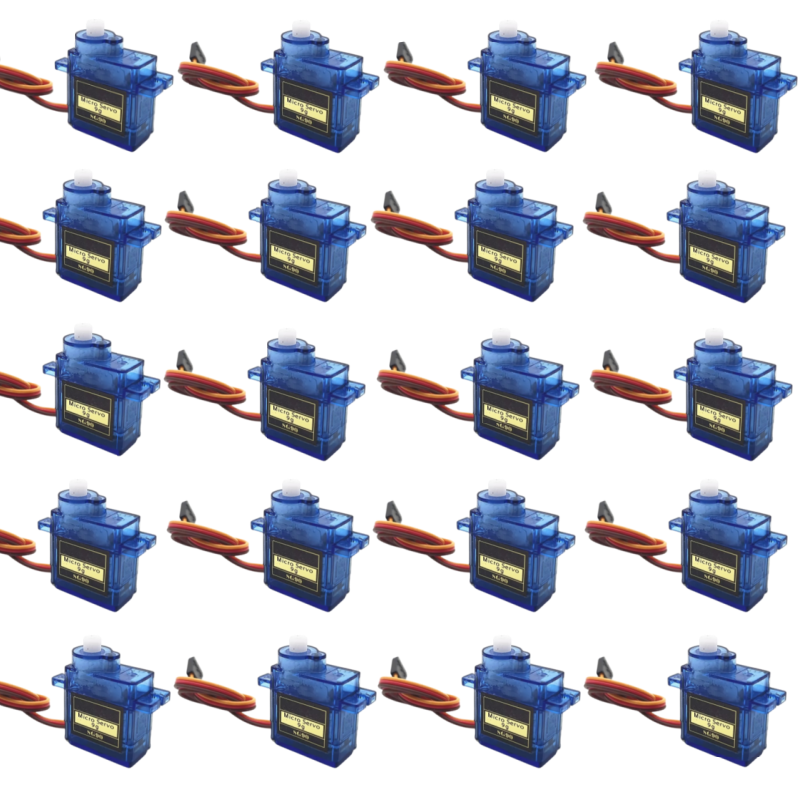 Sg90 Servo - 2/4/8/20 قطعة SG90 9G مايكرو سيرفو