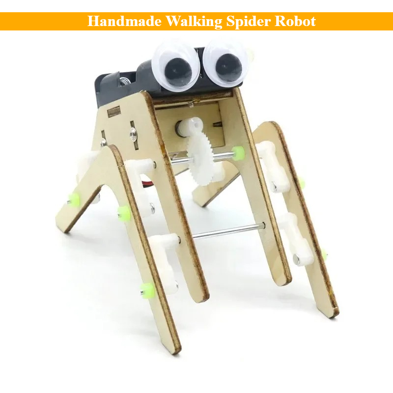 Line Follower Robot - الخيال DIY اليدوية المشي العنكبوت روبوت