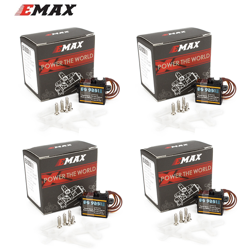 Micro Servo - EMAX ES9251II ES9251 4g مايكرو أجهزة