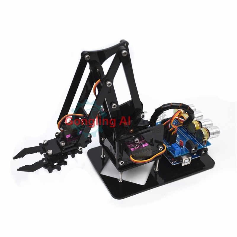 Sg90 Servo - ذراع روبوت ميكانيكي STEM بـ 4