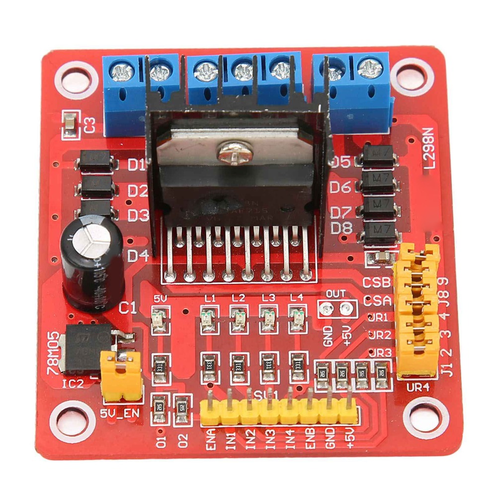 Motor Driver L298N - وحدة تحكم محرك خطوي L298N متعددة