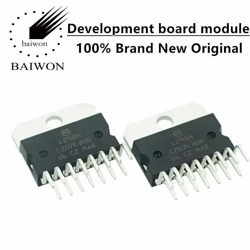 Motor Driver L298N - شريحة L298N L298 ZIP-15 لتشغيل المحركات