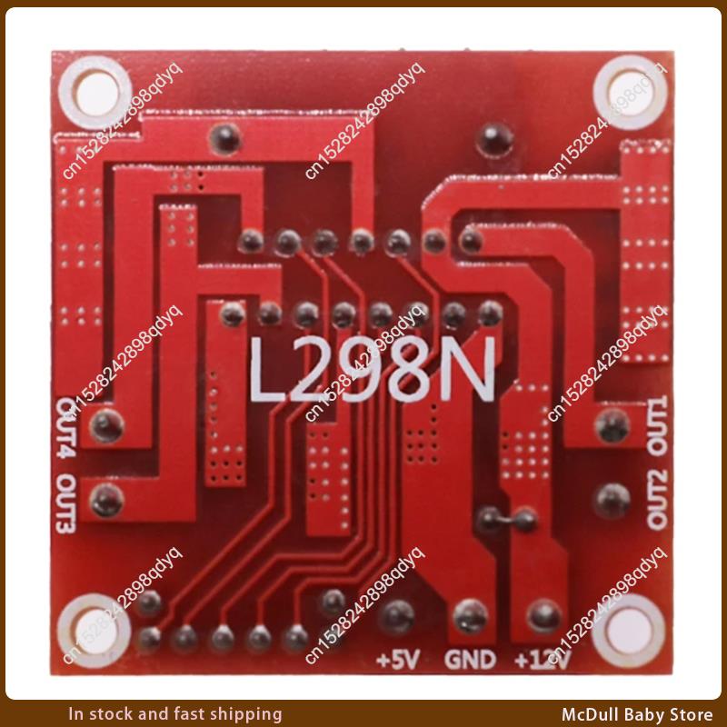 L298N Module - ABJA-L298N وحدة مزدوجة H-Bridge محرك متدرج