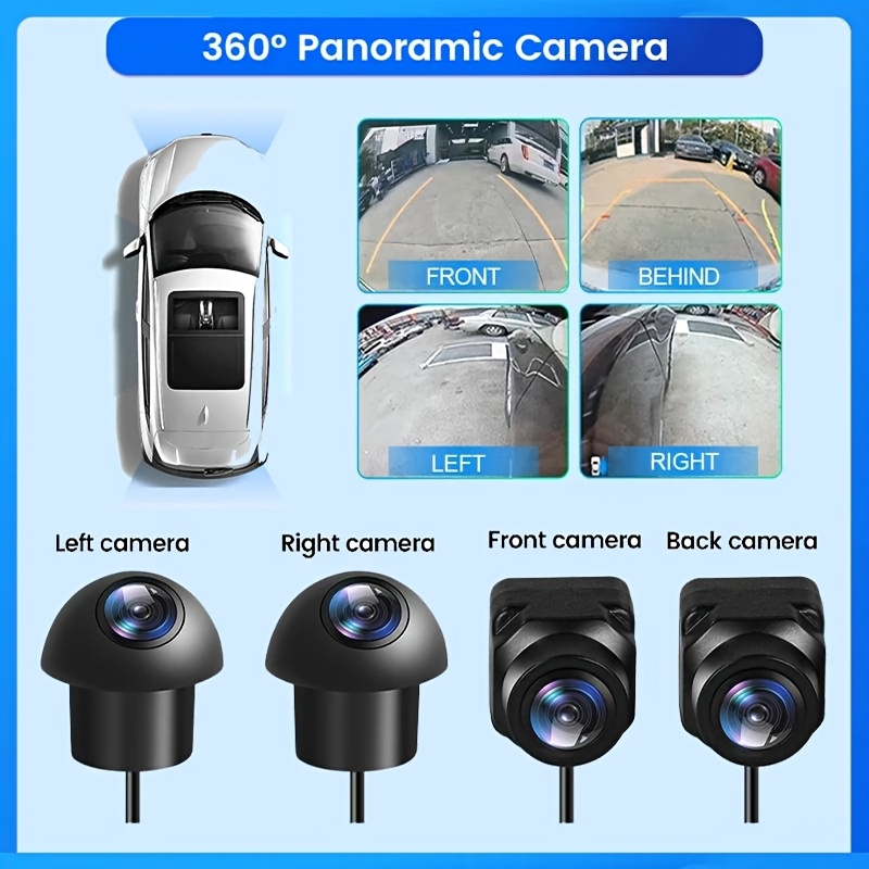 Infrared Obstacle Sensor - النسخة النهائية 360 ° مجموعة كاميرا