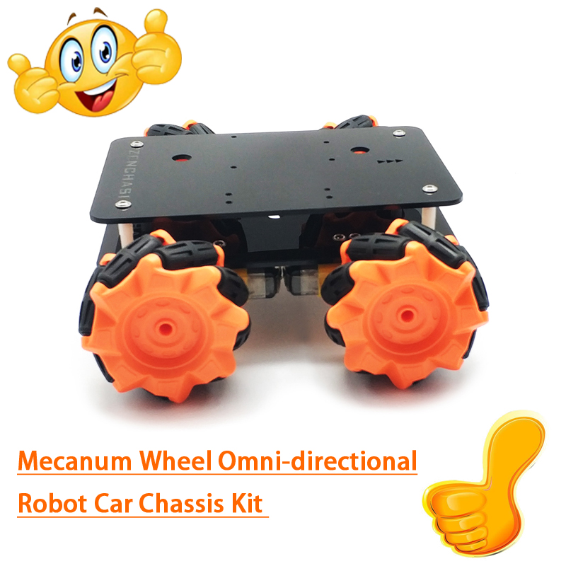 Tracked Robot Chassis - جديد ترقية Mecanum عجلة اومني اتجاهي