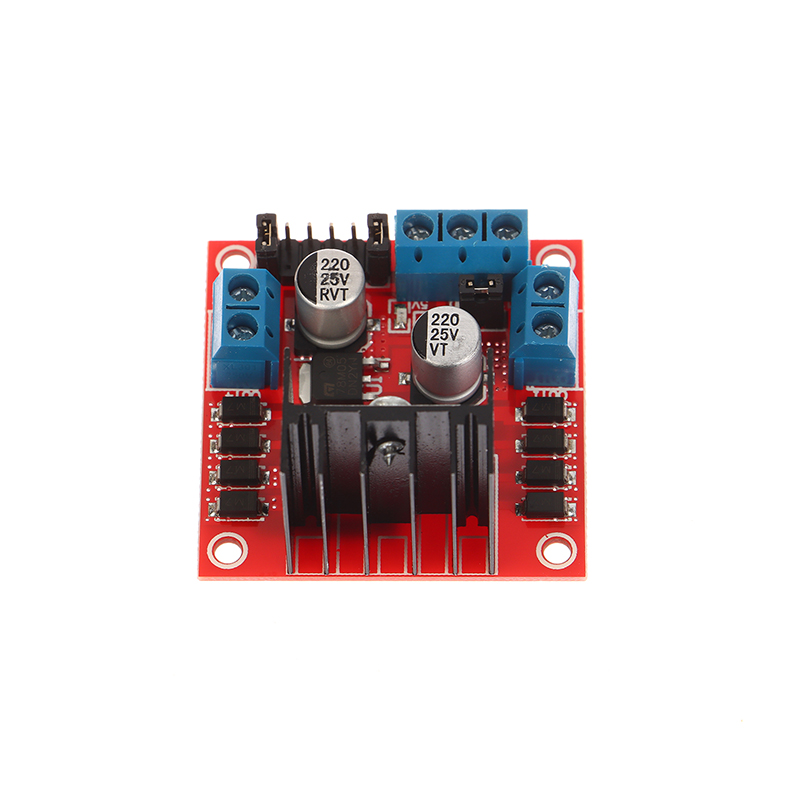 عالية الطاقة L298 موتور تيار م - مراجعة Motor Driver L298N وسعره