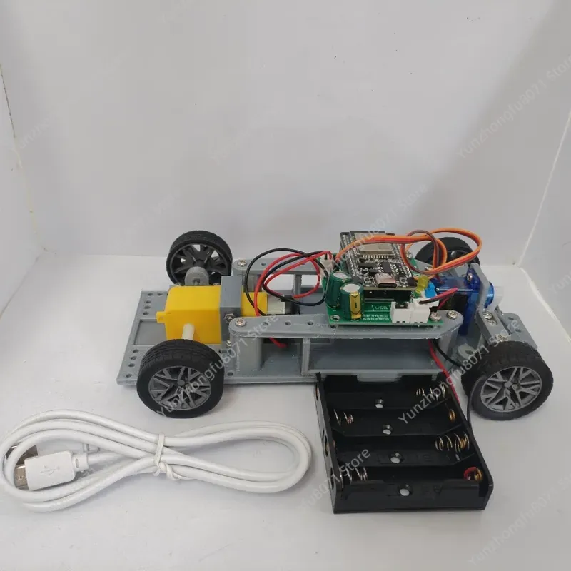 هيكل سيارة تحكم عن بعد ESP32 W - مراجعة Sg90 Servo وسعره