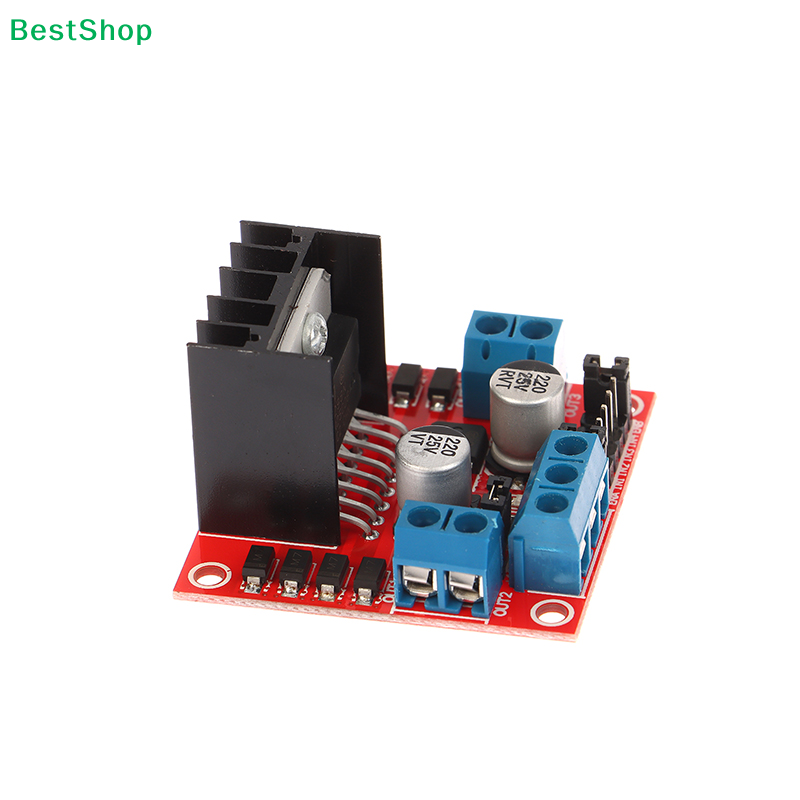 وحدة تحكم محرك التيار المستمر  - مراجعة Motor Driver L298N وسعره