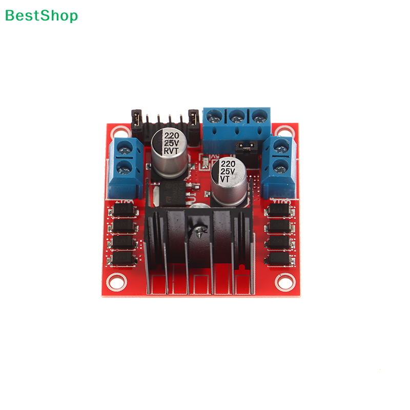 وحدة تحكم محرك التيار المستمر  - مراجعة Motor Driver L298N وسعره