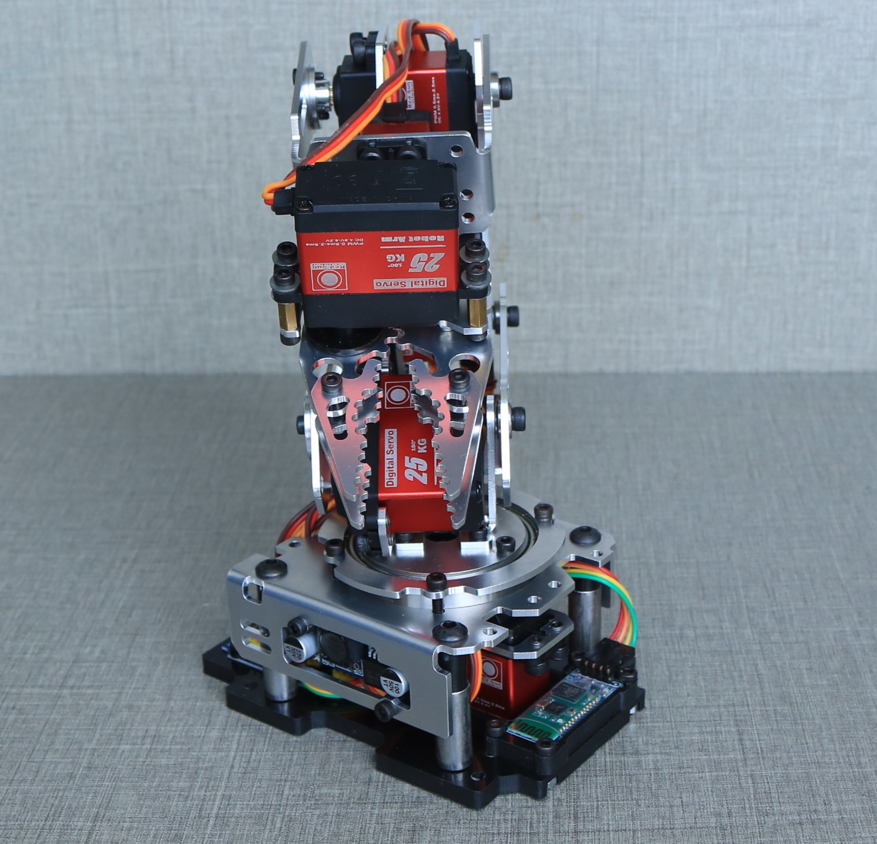 ذراع روبوتية معدنية بـ 6 محاور - مراجعة Robot Gripper Claw وسعره