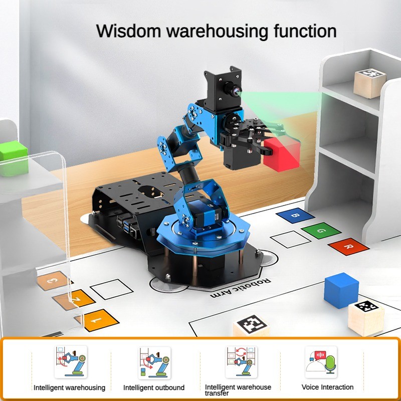 ذراع روبوت 6 درجات حرية مع مخل - مراجعة Robot Arm Kit وسعره