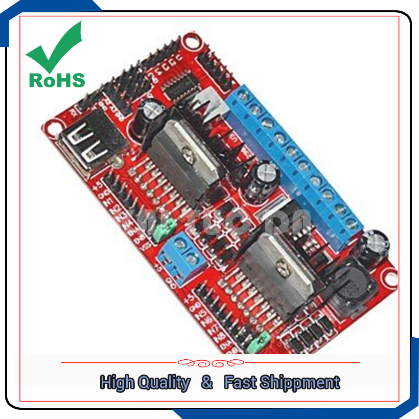 L298N V3 / أربعة 4 وحدة محرك م - مراجعة Motor Driver L298N وسعره