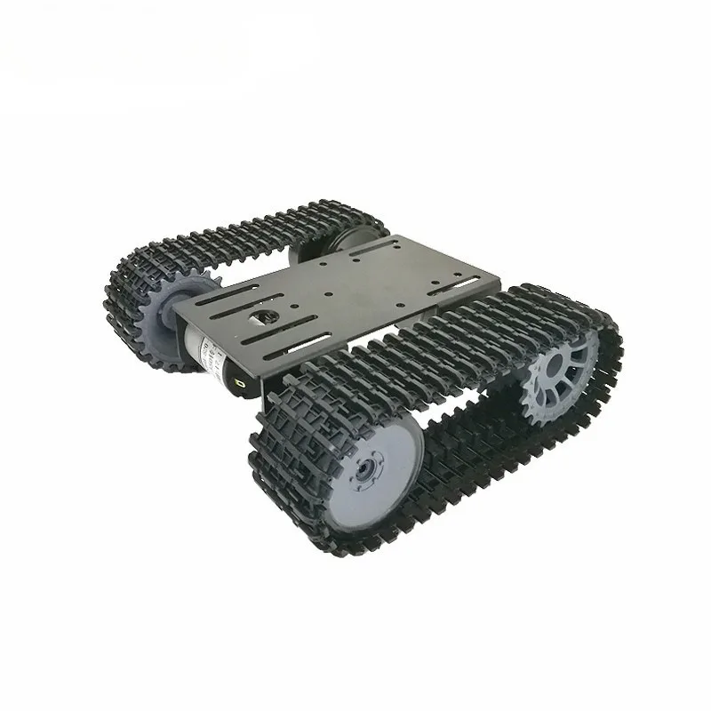 A19Q-هيكل السيارة ذكي للخزان م - مراجعة Tracked Robot Chassis وسعره