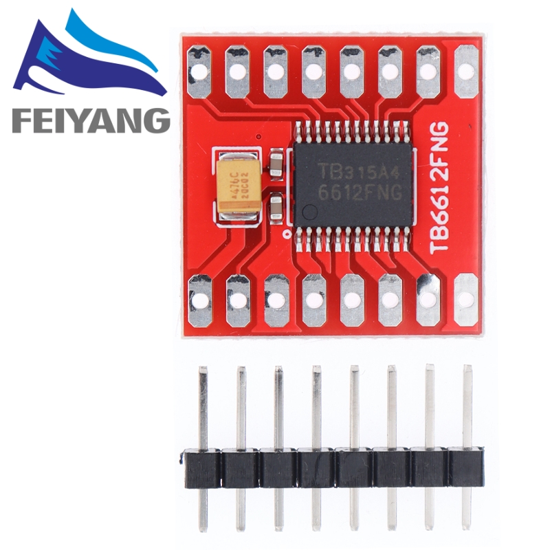 TB6612 محرك مزدوج 1A TB6612FNG - مراجعة Motor Driver L298N وسعره