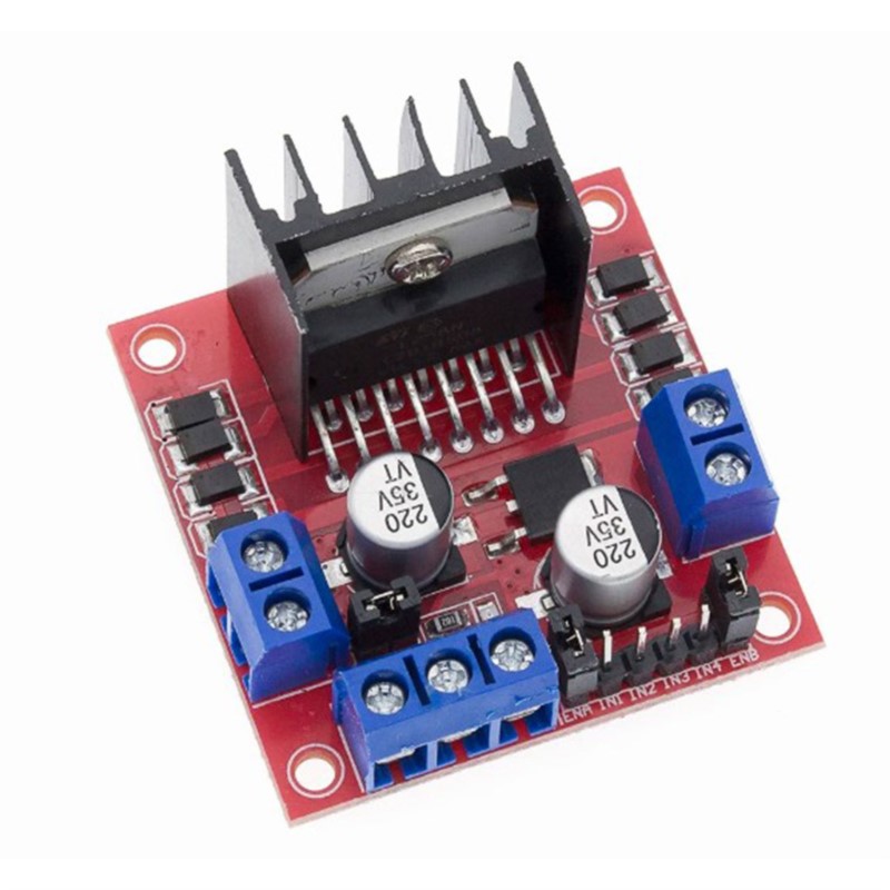 1/2/5 قطعة L298N لوحة للقيادة  - مراجعة Motor Driver L298N وسعره