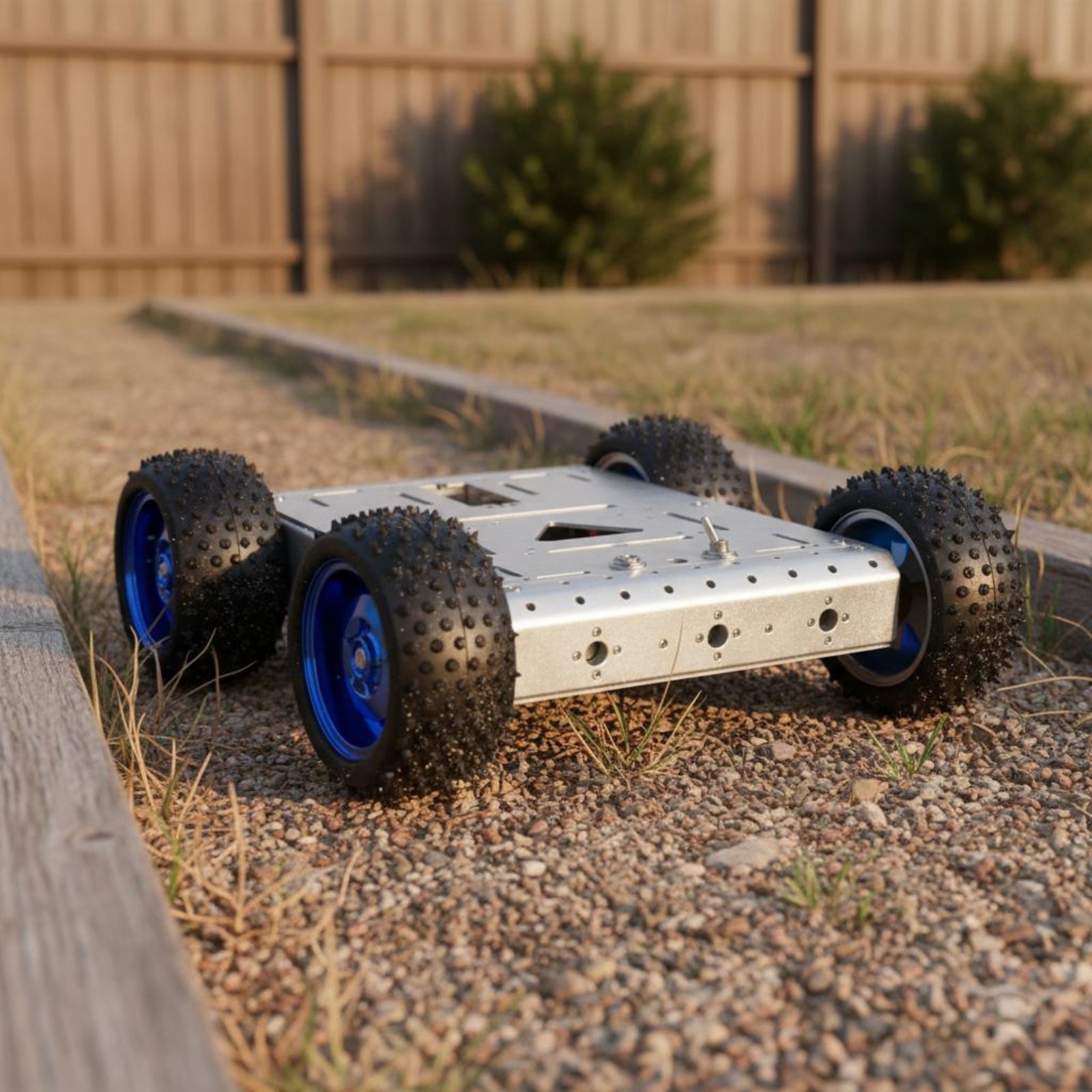 هيكل سيارة ذكية رباعية الدفع ب - مراجعة Robot Wheel وسعره