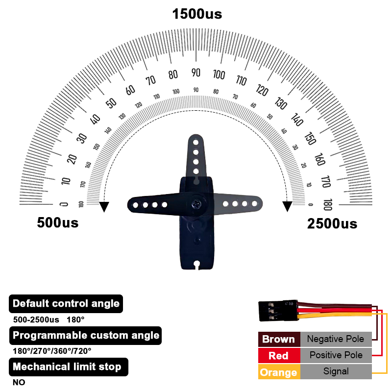 PTK 7462W MG ميتال جير 9 جرام  - مراجعة Sg90 Servo وسعره