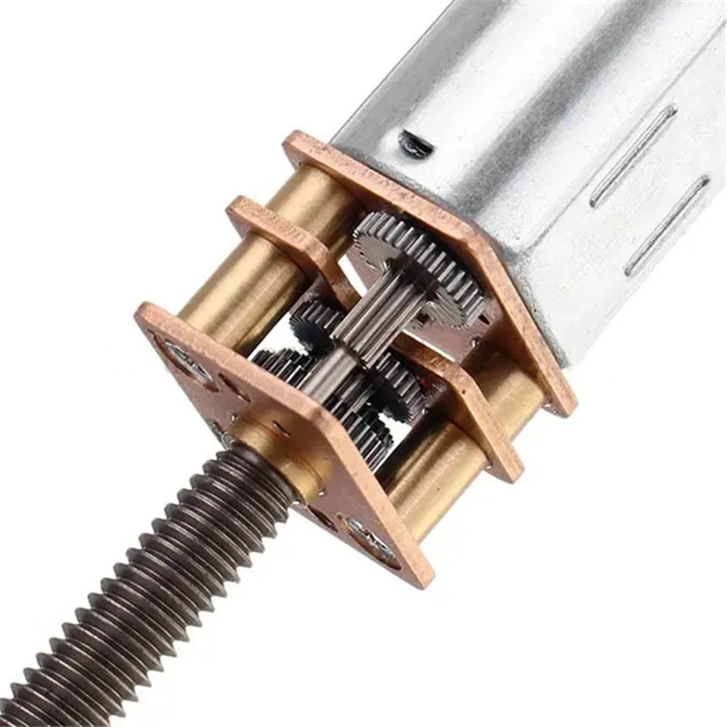 محرك تروس تيار مستمر بمحور ملو - مراجعة Dc Motor وسعره