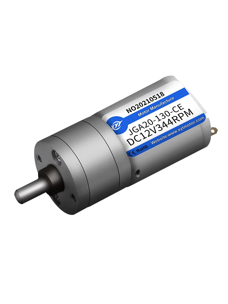 محرك تروس صغير JGA20-130 بسرعة - مراجعة Dc Motor وسعره