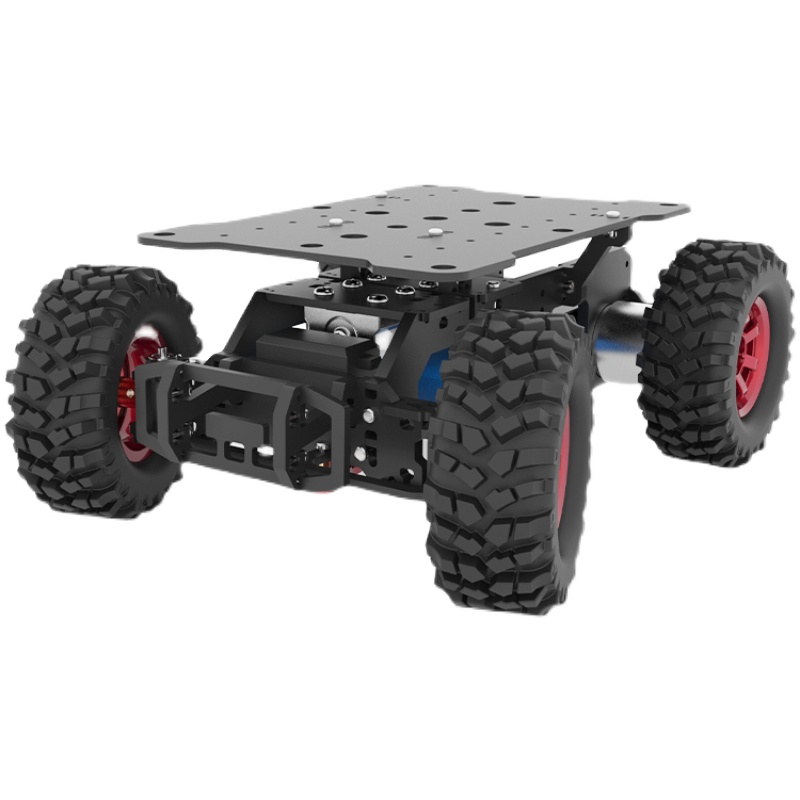 هيكل أكرمان/سيارة ذكية/توجيه ت - مراجعة Tracked Robot Chassis وسعره