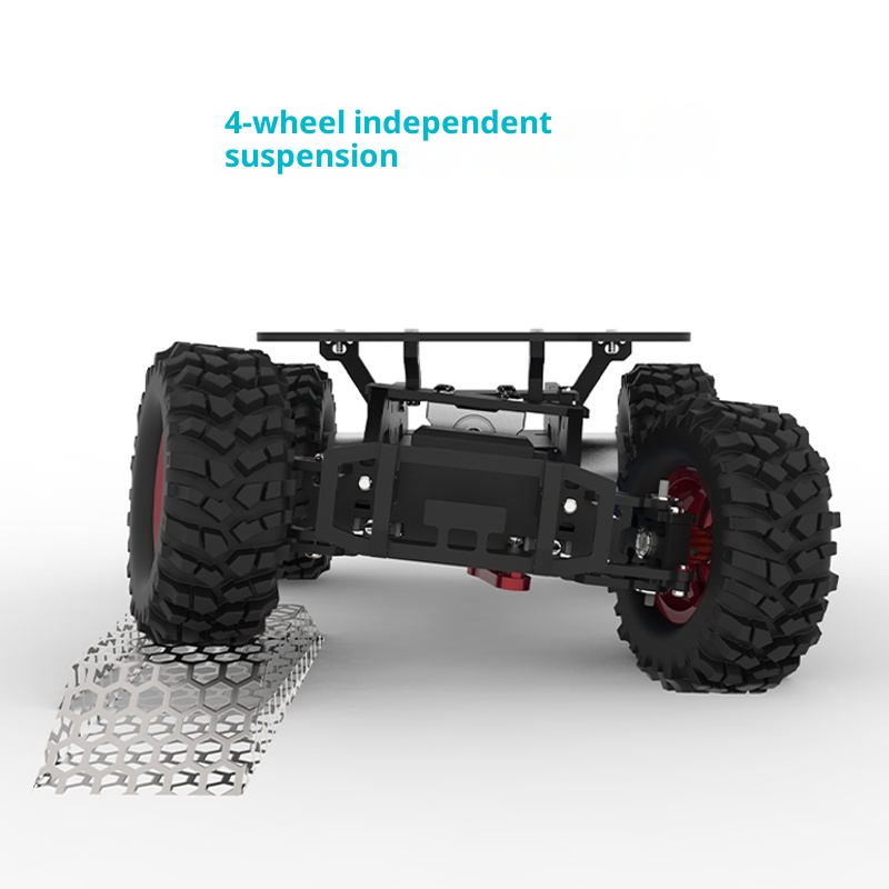 هيكل أكرمان/سيارة ذكية/توجيه ت - مراجعة Tracked Robot Chassis وسعره
