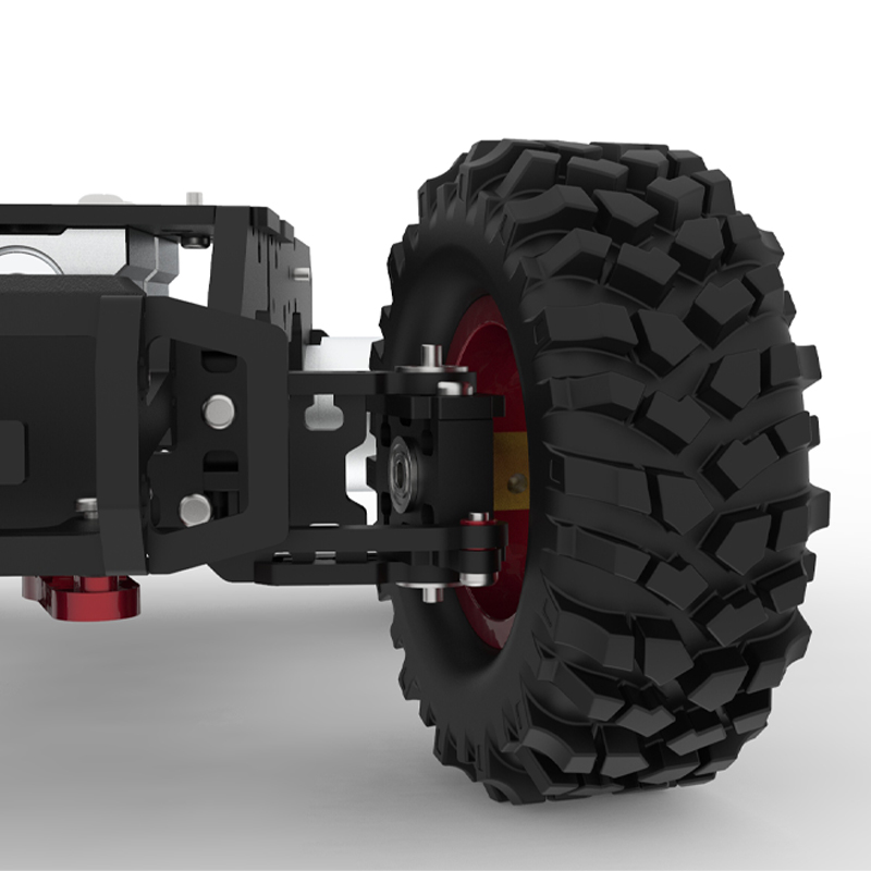 هيكل أكرمان/سيارة ذكية/توجيه ت - مراجعة Tracked Robot Chassis وسعره