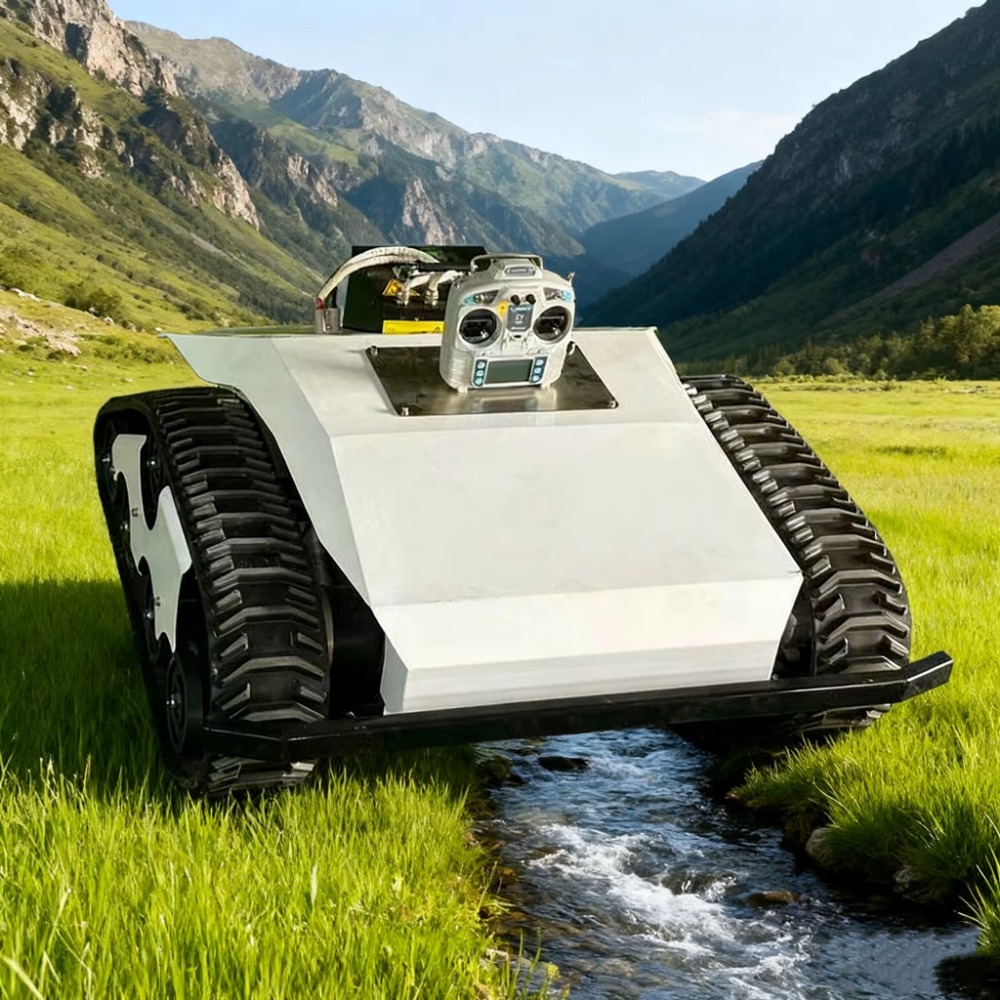 آلة قص العشب الزراعية الكهربائ - مراجعة Robot Track وسعره