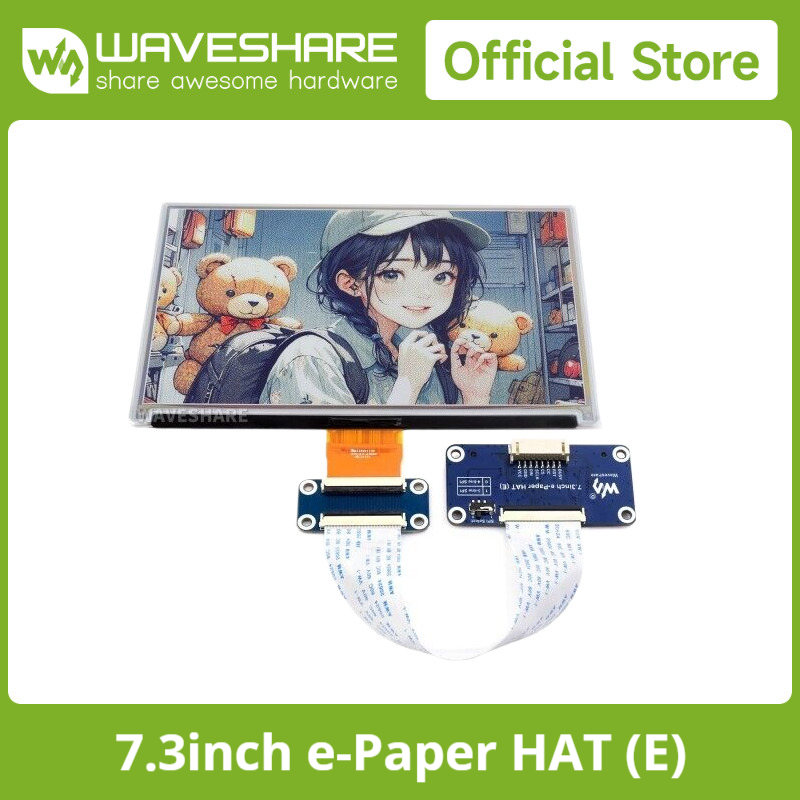 شاشة Waveshare 7.3 بوصة 6 ألوا - مراجعة Stm32 Robot وسعره