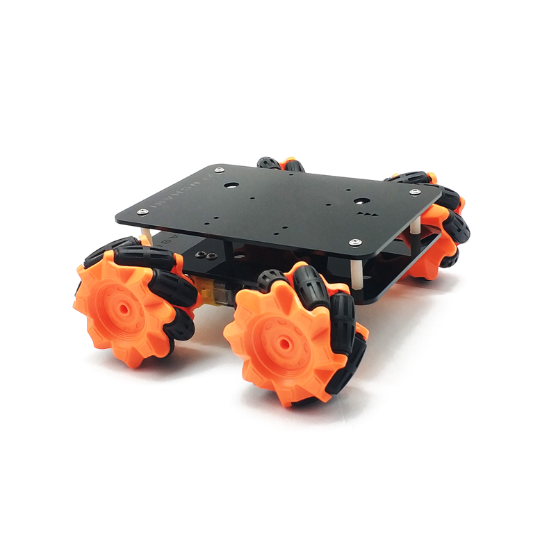 جديد ترقية Mecanum عجلة اومني  - مراجعة Tracked Robot Chassis وسعره