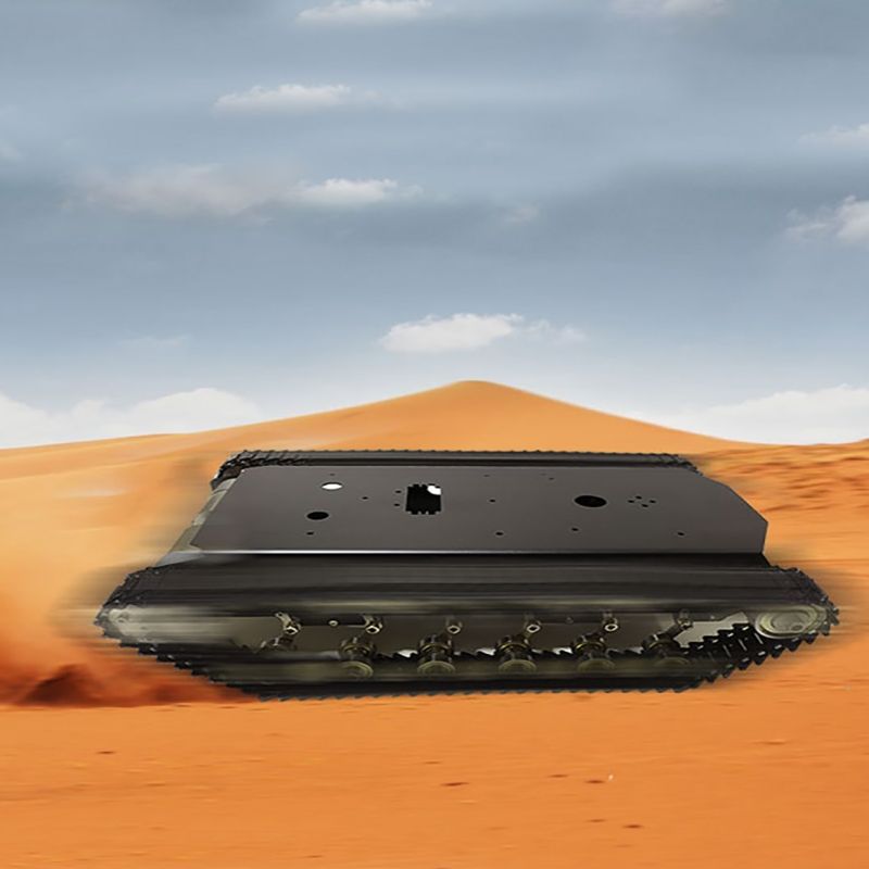 دبابة تحكم عن بعد Big Load TS6 - مراجعة Tracked Robot Chassis وسعره