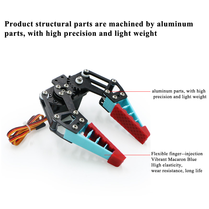 ذراع ميكانيكي بيونيك مع مخلب س - مراجعة Robot Gripper Claw وسعره